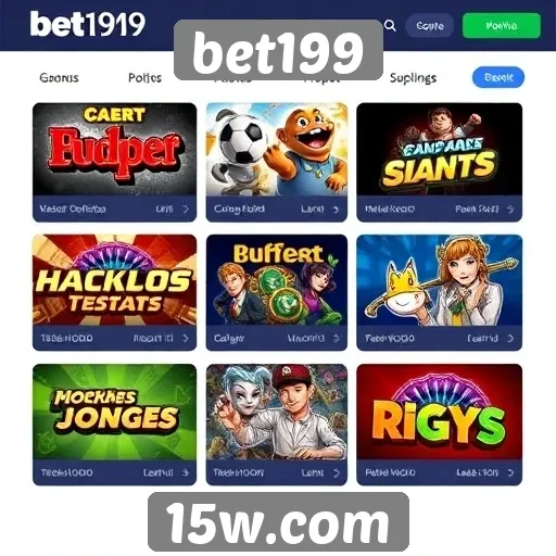 Comparativo de jogos oferecidos pelo bet199